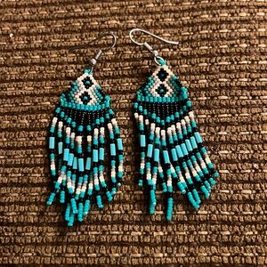 Native American beaded earrings